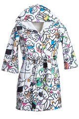 Детский хлопковый халат - «Конфета». Код товара: CHBA024 цена и информация | Пижамы, халаты для мальчиков | 220.lv