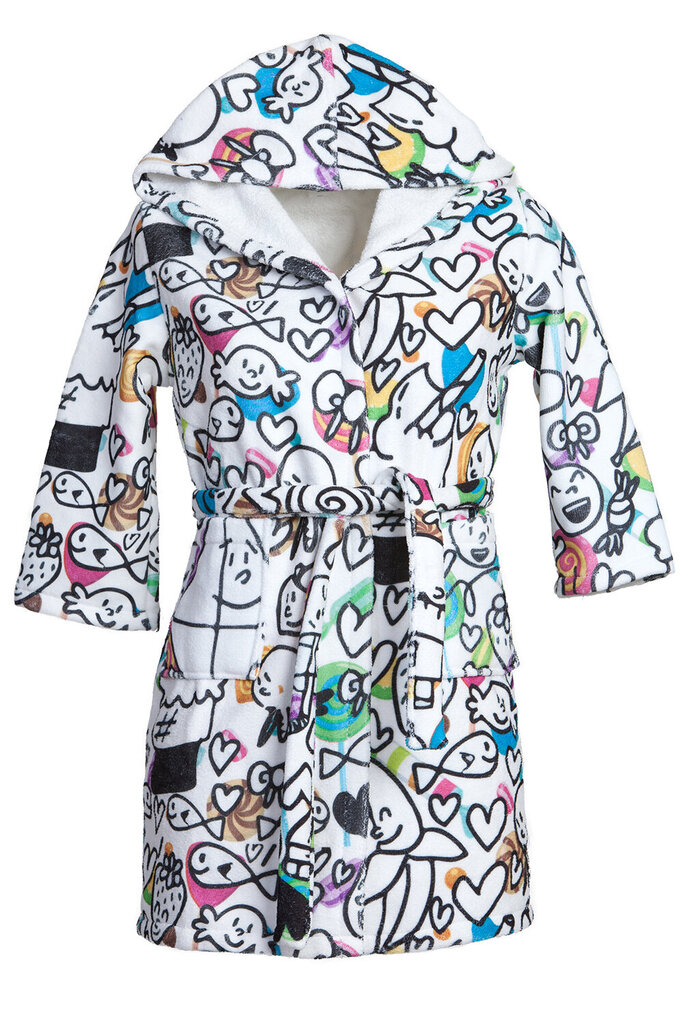 Bērnu kokvilna halāts - KONFEKTE.Preču kods:CHBA024 цена и информация | Zēnu pidžamas, halāti | 220.lv