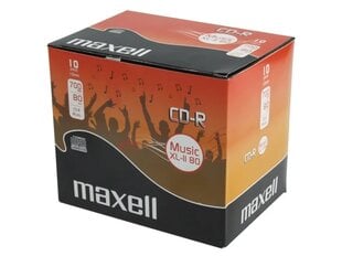 CD-R Maxell 10 gab. cena un informācija | Vinila plates, CD, DVD | 220.lv