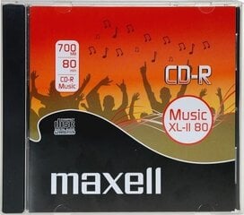 CD-R Maxell 1шт. цена и информация | Виниловые пластинки, CD, DVD | 220.lv