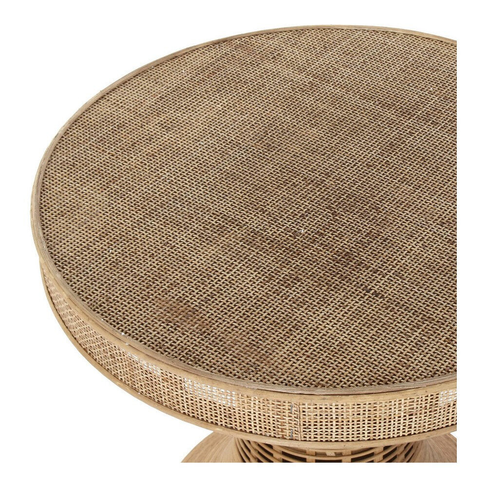 Sānu galdiņš DKD Home Decor, Rotangpalma, (61 x 61 x 59 cm) cena un informācija | Žurnālgaldiņi | 220.lv