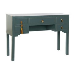 Письменный стол DKD Home Decor, металл/сосна/дерево МДФ, (110 x 35 x 78 см), бирюзовый цвет цена и информация | Компьютерные, письменные столы | 220.lv