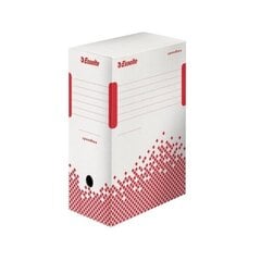 Arhīva kaste Esselte Speedbox, 100x250x350 mm, balta cena un informācija | Kancelejas preces | 220.lv