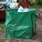 Dārza atkritumu maiss Nature 6072405, 252l, zaļš cena un informācija | Dārza instrumenti | 220.lv