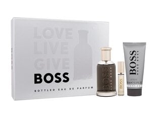 Набор Hugo Boss Bottled Man для мужчин EDP 100мл + EDP 10мл + гель для душа 100мл цена и информация | Мужские духи | 220.lv