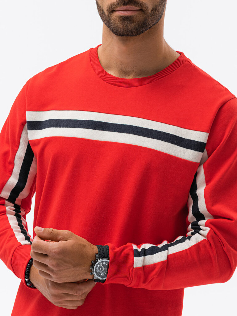 Sporta krekls, sarkans B1279 120110-7 cena un informācija | Vīriešu jakas | 220.lv