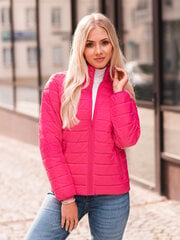 Демисезонная куртка CLR008, темно-розовая, 120048-6 цена и информация | Женские куртки | 220.lv
