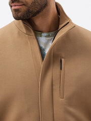Пальто демисезонное C430, коричневое, 119934-7 цена и информация | Мужские пальто | 220.lv