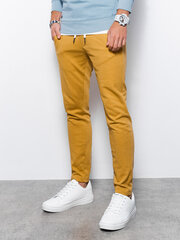 Спортивные штаны P946, темно-желтые, 120120-7 цена и информация | Мужская спортивная одежда | 220.lv