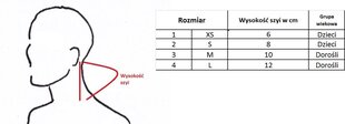 Шейный бандаж TOROS-GROUP 710, черный, размер 1 цена и информация | Ортезы и бандажи | 220.lv