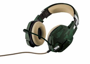 Trust GXT 322C Green цена и информация | Наушники с микрофоном Asus H1 Wireless Чёрный | 220.lv