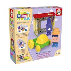 Spēle bērniem Educa The Kiubis The Little Donkey's Stable Traktorius, 10 daļas cena un informācija | Rotaļlietas zīdaiņiem | 220.lv
