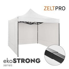 Tirdzniecības telts Zeltpro Ekostrong balta, 3x3 цена и информация | Палатки | 220.lv