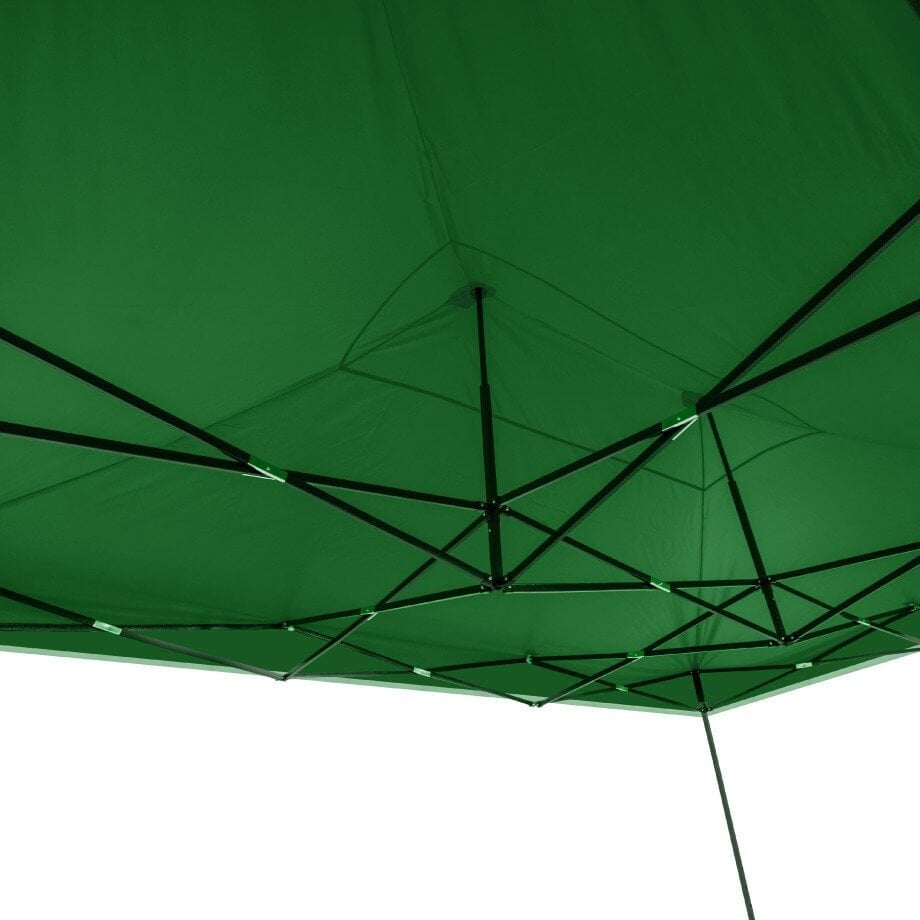 Tirdzniecības telts Zeltpro Ekostrong zaļa, 3x4,5 cena un informācija | Teltis | 220.lv