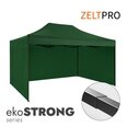 Tirdzniecības telts Zeltpro Ekostrong zaļa, 3x4,5