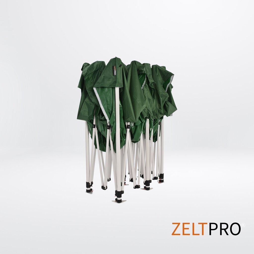 Tirdzniecības telts 3x6 Zaļa Zeltpro PROFRAME cena un informācija | Teltis | 220.lv