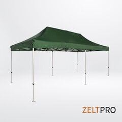 Tirdzniecības telts 3x6 Zaļa Zeltpro PROFRAME цена и информация | Палатки | 220.lv