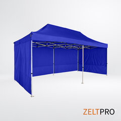 Tirdzniecības telts 3x6 Zila Zeltpro PROFRAME cena un informācija | Teltis | 220.lv