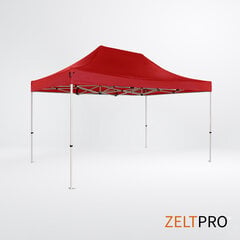 Tirdzniecības telts 3x4,5 Sarkana Zeltpro PROFRAME cena un informācija | Teltis | 220.lv