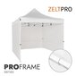 Tirdzniecības telts Zeltpro Proframe balta, 3x3 цена и информация | Teltis | 220.lv