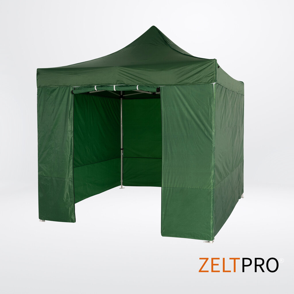 Tirdzniecības telts 3x3 Zaļa Zeltpro PROFRAME цена и информация | Teltis | 220.lv