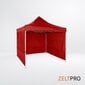 Tirdzniecības telts 3x3 Sarkana Zeltpro PROFRAME cena un informācija | Teltis | 220.lv