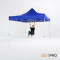 Tirdzniecības telts 3x3 Zila Zeltpro PROFRAME cena un informācija | Teltis | 220.lv