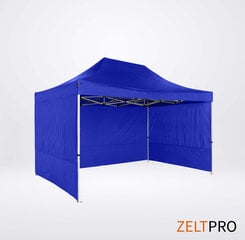 Tirdzniecības telts 3x2 Zila Zeltpro PROFRAME cena un informācija | Teltis | 220.lv
