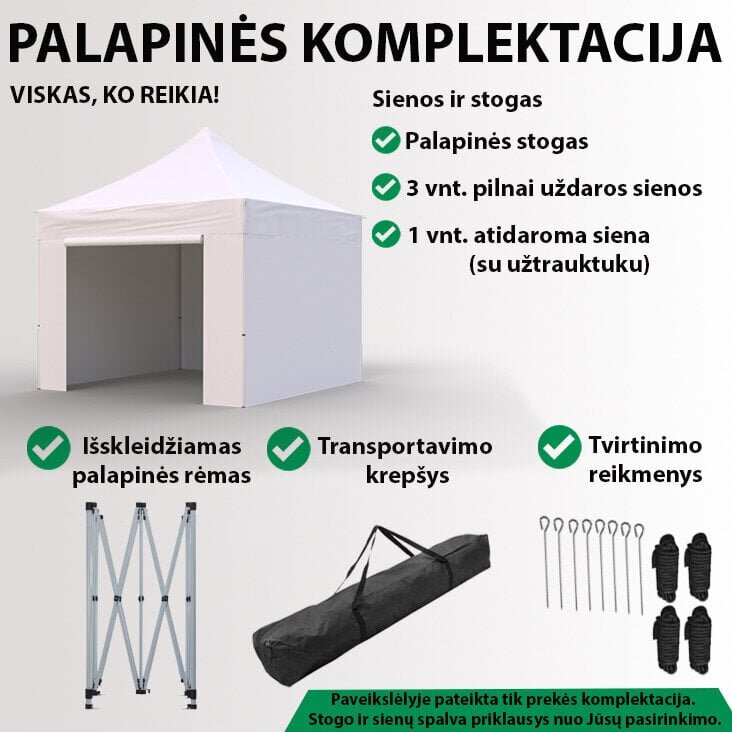 Tirdzniecības telts 2x2 Sarkana Zeltpro PROFRAME цена и информация | Teltis | 220.lv