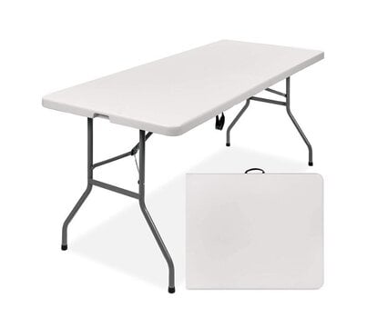 Saliekams galds Tonro, 180 cm cena un informācija | Dārza galdi | 220.lv