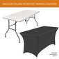 Saliekams galds Tonro, 150 cm cena un informācija | Dārza galdi | 220.lv