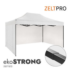 Tirdzniecības telts Zeltpro Ekostrong balta, 3x4,5 cena un informācija | Teltis | 220.lv