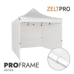 Tirdzniecības telts Zeltpro Proframe balta, 2x2 цена и информация | Палатки | 220.lv