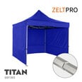 Tirdzniecības telts 3x3 Zila Zeltpro TITAN