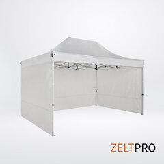 Tirdzniecības telts Zeltpro Titan, 3x4,5m, balta цена и информация | Палатки | 220.lv