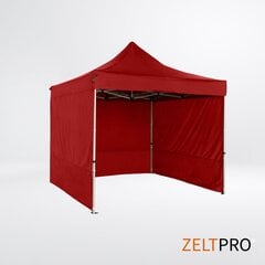 Tirdzniecības telts 3x3 Sarkana Zeltpro TITAN цена и информация | Палатки | 220.lv