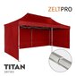 Tirdzniecības telts 3x6 Sarkana Zeltpro TITAN цена и информация | Teltis | 220.lv