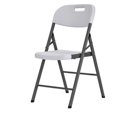 Saliekamo mēbeļu komplekts Tonro: galds 150 balts, 6 krēsli Premium balti цена и информация | Комплекты уличной мебели | 220.lv