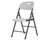 Saliekamo mēbeļu komplekts Tonro: galds 150 balts, 6 krēsli Premium balti cena un informācija | Dārza mēbeļu komplekti | 220.lv