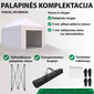 Tirdzniecības telts 3x4,5 Melna Zeltpro EKOSTRONG cena un informācija | Teltis | 220.lv