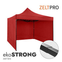 Tirdzniecības telts 2x2 Sarkana Zeltpro EKOSTRONG цена и информация | Палатки | 220.lv