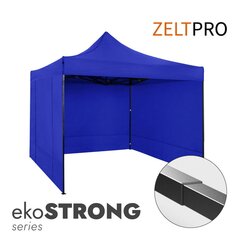 Tirdzniecības telts 2x2 Zila Zeltpro EKOSTRONG cena un informācija | Teltis | 220.lv