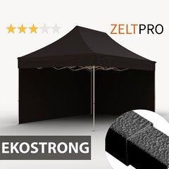 Tirdzniecības telts 3x2 Melna Zeltpro EKOSTRONG cena un informācija | Teltis | 220.lv