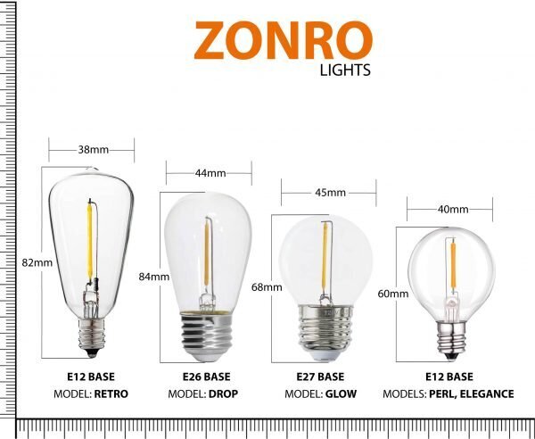 Āra apgaismojuma vītne Tonro Glow balta, 150 m цена и информация | Ziemassvētku lampiņas, LED virtenes | 220.lv