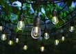 Āra apgaismojuma vītne Tonro Drop, 30 m цена и информация | Ziemassvētku lampiņas, LED virtenes | 220.lv