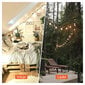 Āra apgaismojuma vītne Tonro Retro, 50 m cena un informācija | Ziemassvētku lampiņas, LED virtenes | 220.lv