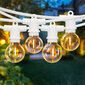 Āra apgaismojuma vītne Tonro Perl, 150 m cena un informācija | Ziemassvētku lampiņas, LED virtenes | 220.lv