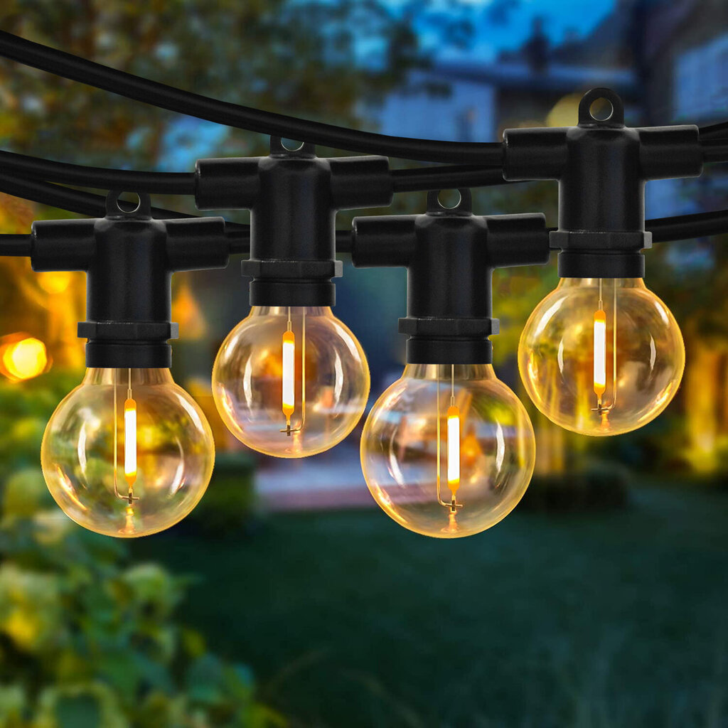 Āra apgaismojuma vītne Tonro Perl, 50 m cena un informācija | Ziemassvētku lampiņas, LED virtenes | 220.lv
