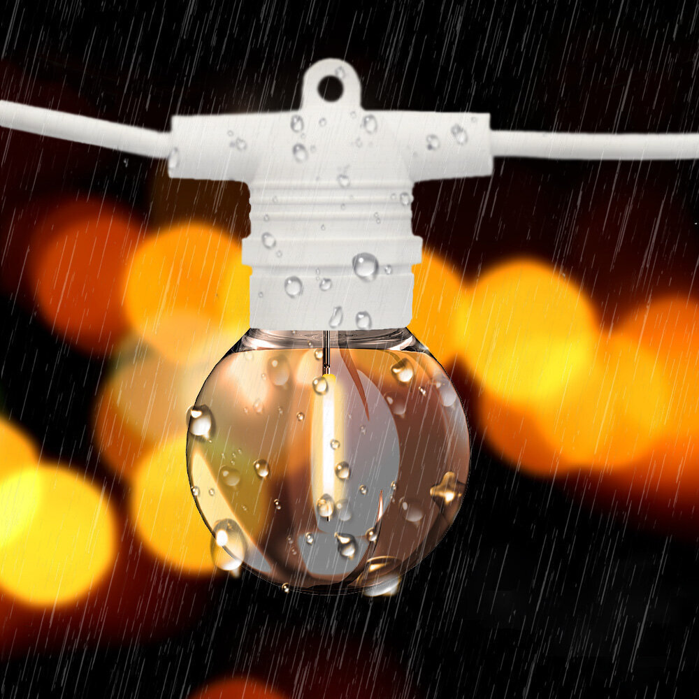 Āra apgaismojuma vītne Tonro Glow, 50 m cena un informācija | Ziemassvētku lampiņas, LED virtenes | 220.lv