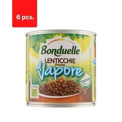 Tvaicētas lēcas BONDUELLE VAPEUR, 425 ml x 6 gab. iepakojums cena un informācija | Konservēti produkti | 220.lv